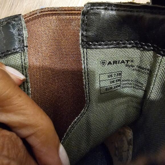 Heritage Breeze Brown Zip Paddock Boot Size 7.5 - Picture 9 of 9